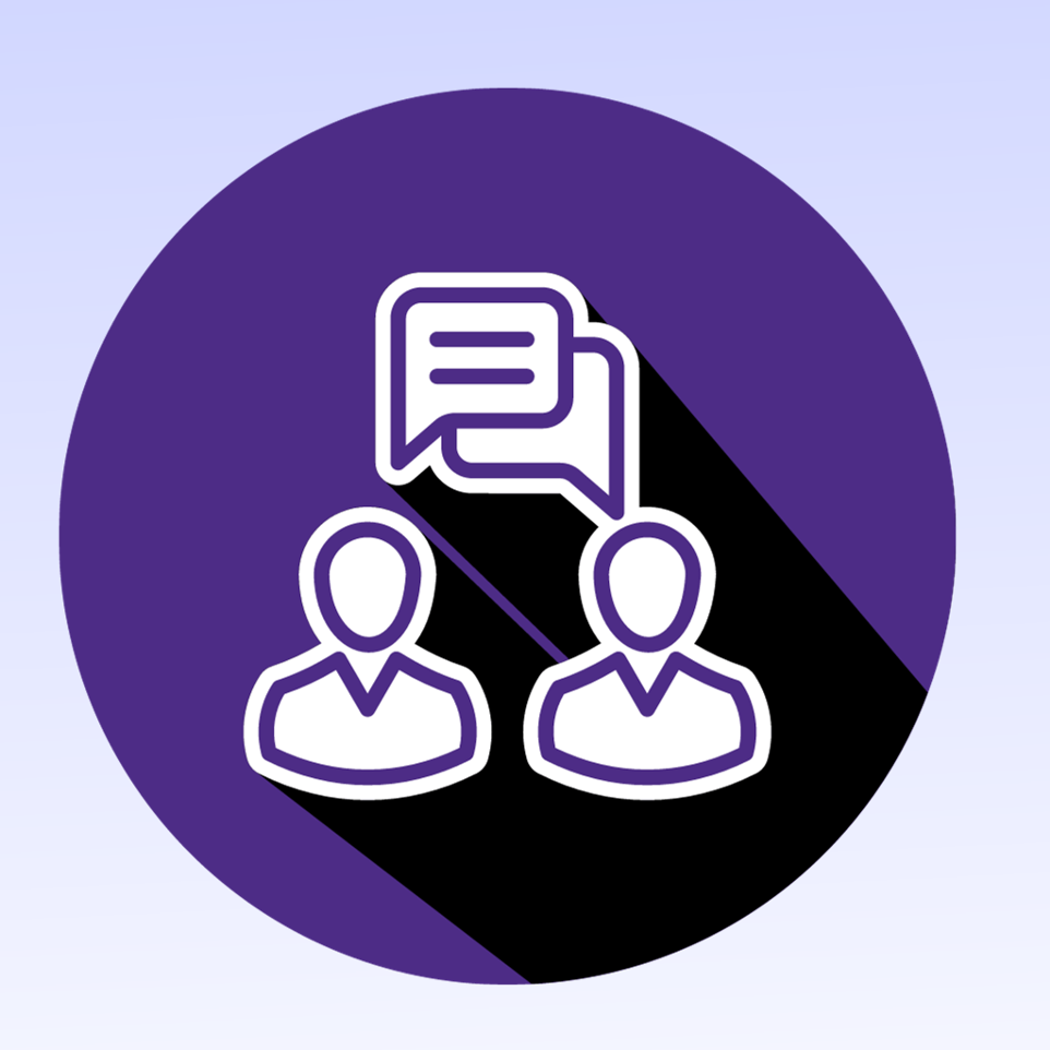 Odoo Consulting A client and consultant discuss Odoo training.